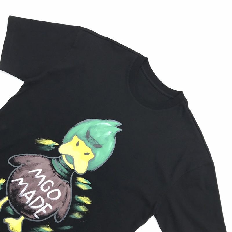 春もの新作【​ルイヴィトン×NIGOコラボ】ダック クルーネック Tシャツ スーパーコピー vuw54101高い品質