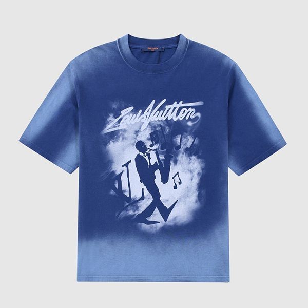 定番ルイヴィトン メゾン LVクルーネック Tシャツ コピー vux11355最高級