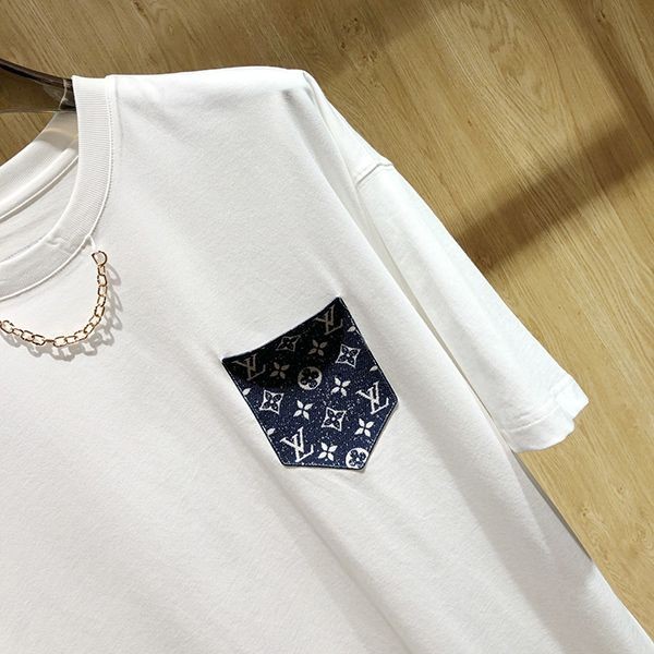 目を惹くカラー ルイヴィトン レディース モノグラムポケットTシャツ vux12525人気