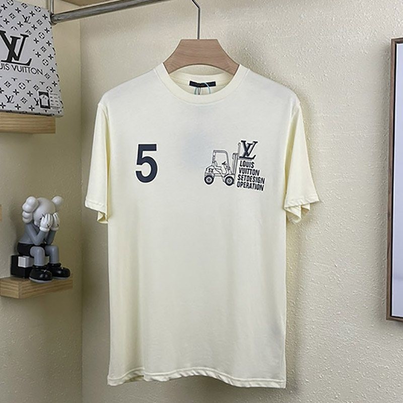 世界中で大人気♪ルイヴィトン☆プリントTシャツ偽物 vux69768