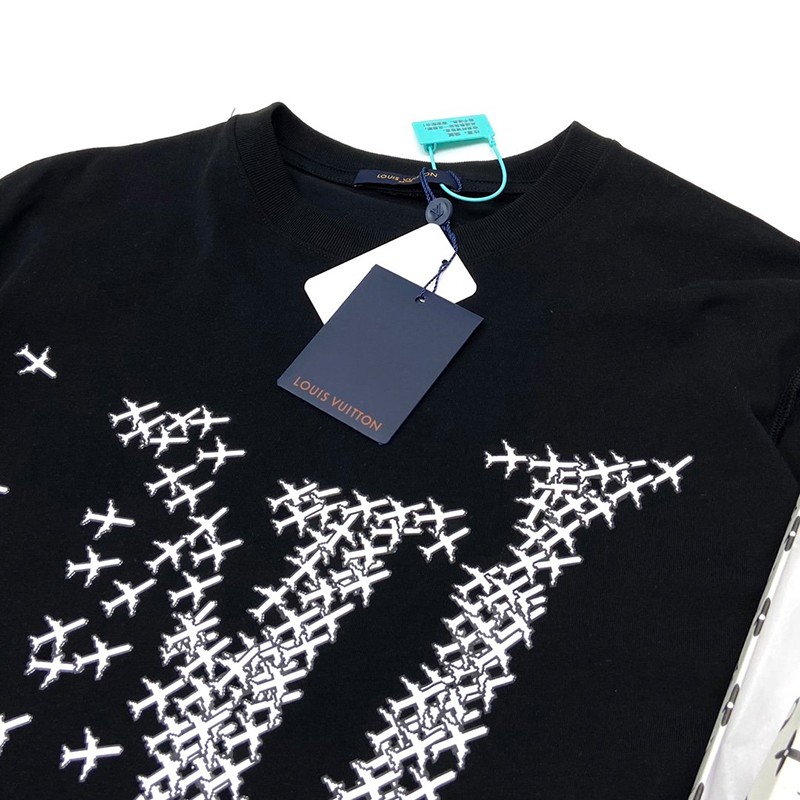 累積売上総額第１位！ルイヴィトン Tシャツ 偽物 限定 半袖 エンブロイダリー vuy37200高い品質