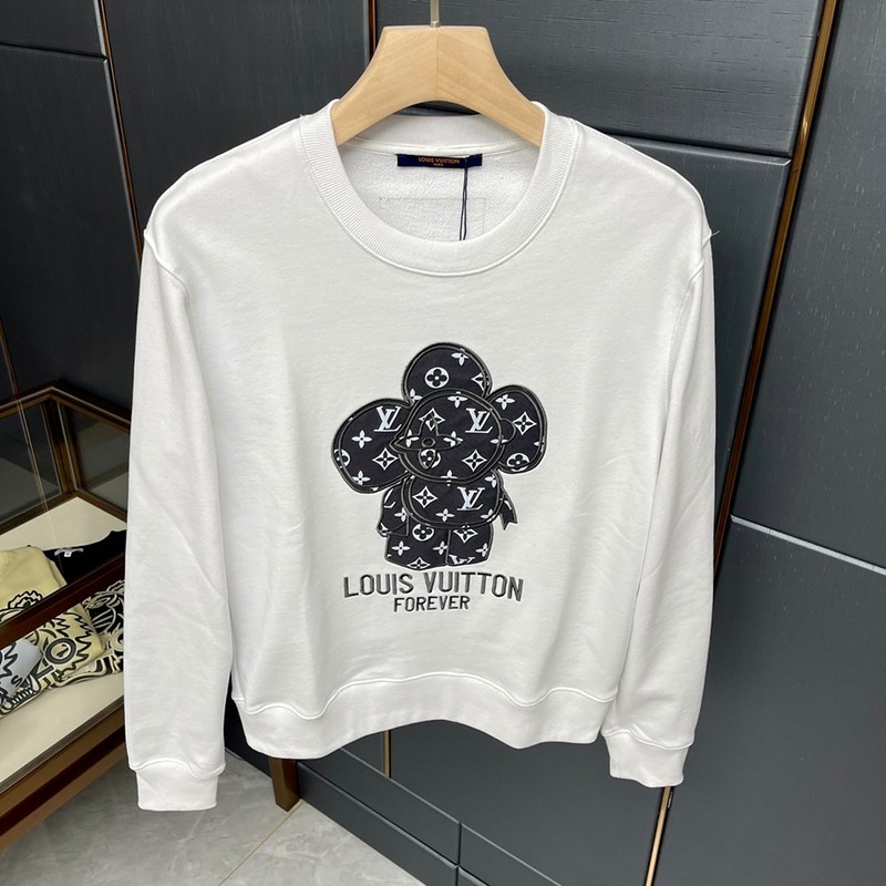 送料込ルイヴィトン パーカー 偽物☆クルーネック スウェットシャツ 2色 vuy96950通販