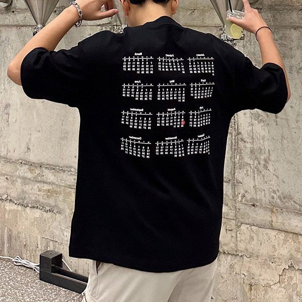 目を惹くカラー メゾン マルジェラ クルーネック Tシャツ コピー Maa45841激安送料無料