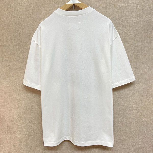 大人気！メゾン マルジェラ ナンバーロゴTシャツ偽物 白 Mab80079激安送料無料