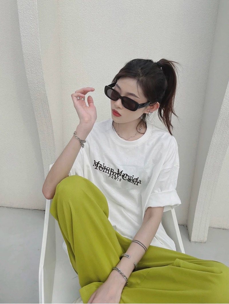 定番 メゾンマルジェラ 半袖スウェットTシャツ 偽物 Mac72969代引きを販売