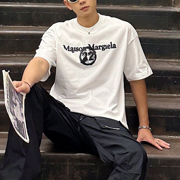 セール新作 メゾン マルジェラ クルーネック 偽物 Tシャツ Maj99787人気