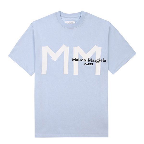 一目惚れ♪メゾンマルジェラ コピー ロゴ ピンクTシャツ Mao96948