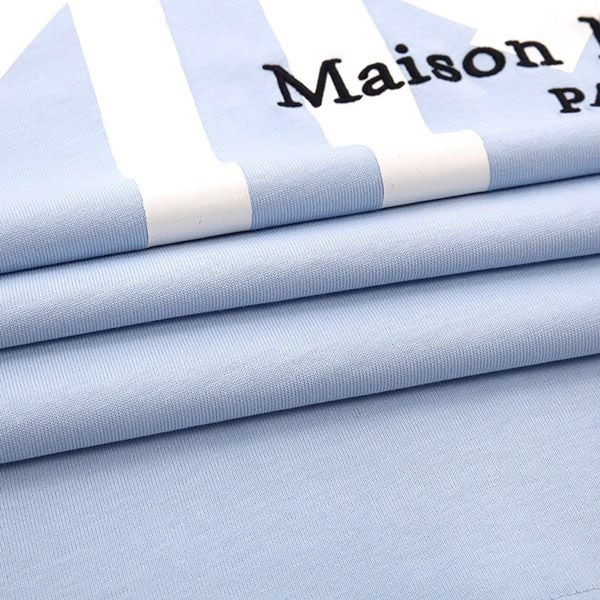 一目惚れ♪メゾンマルジェラ コピー ロゴ ピンクTシャツ Mao96948N級品