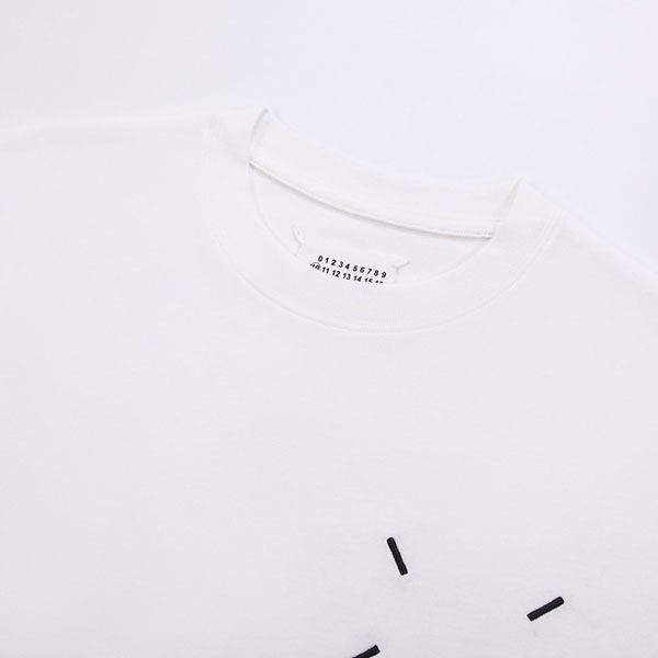 セール新作 メゾン マルジェラ ナンバリング コピーロゴ Tシャツ Maq33603激安送料無料