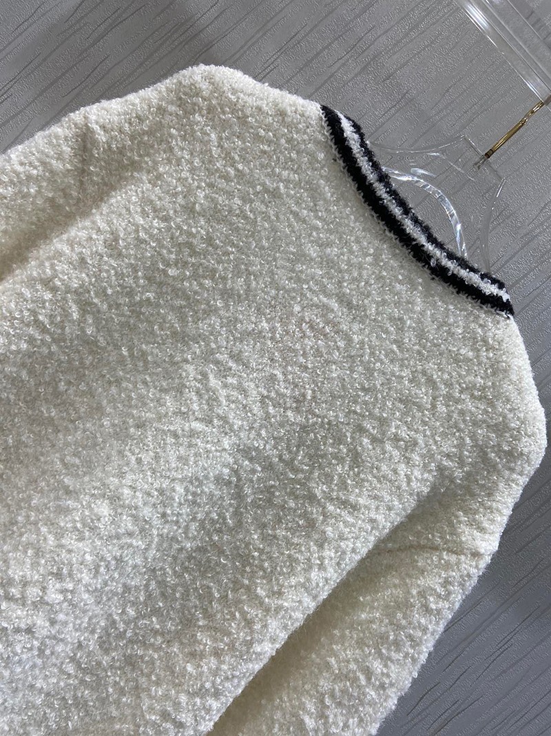 完売必至☆MIU MIU セーター 偽物☆ オーバーサイズロゴモヘアセーター♪ mys81908N級品