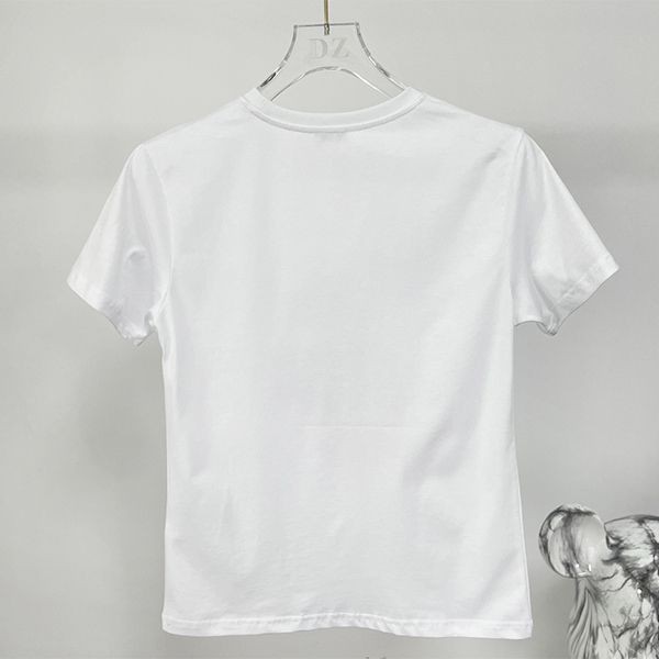 送料込ミュウミュウ コピー エンブロイダリーコットンTシャツ myv33585通販