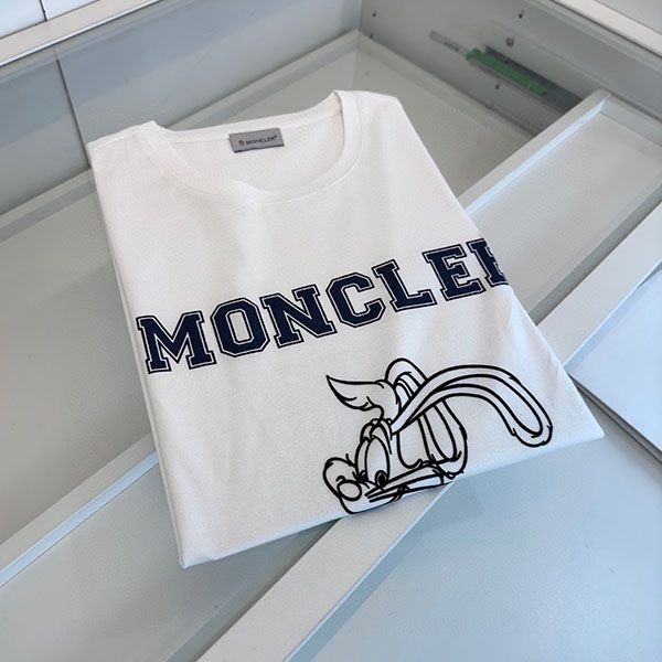 モンクレール ロゴ付きロジャー・ラビットプリントTシャツ コピー I10918C000人気