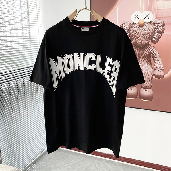 大人気！モンクレール ロゴ 半袖Tシャツ コピー 2色 moa24075通販