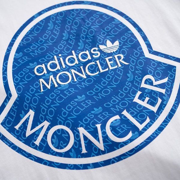 モンクレール アディダス コラボ★ロゴプリント Tシャツ moc25317高い品質