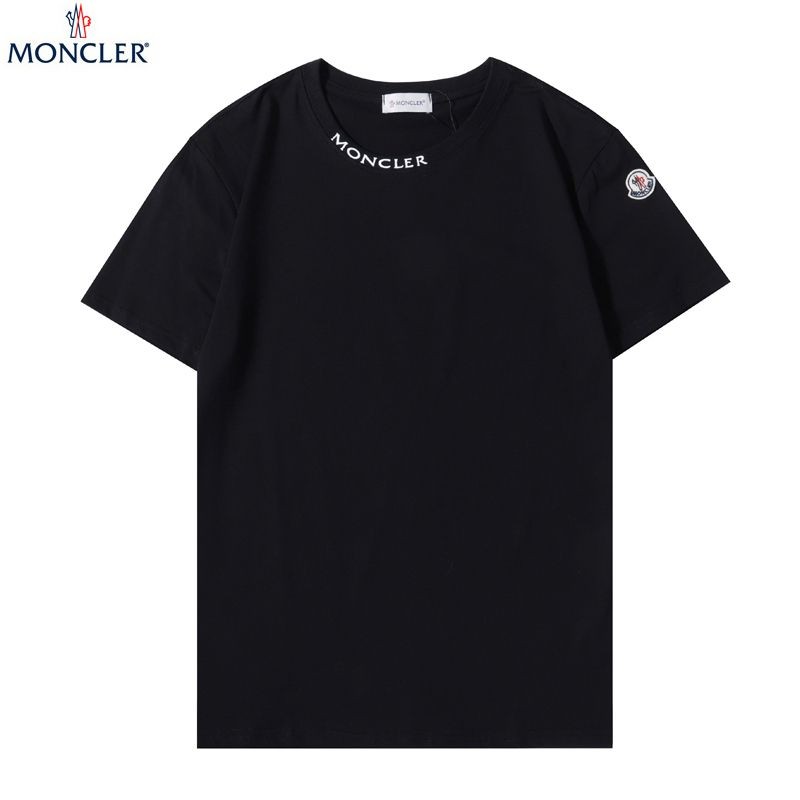 大人気！モンクレール カフスロゴ付き Tシャツ 偽物 2色 moc99123通販