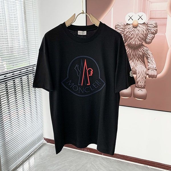 おすすめ モンクレール ロゴプリントTシャツ コピー moe71546最高級