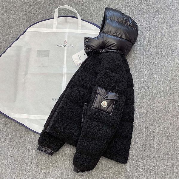 可愛いモンクレール 偽物 Blonville モコモコ ジャケット mof13790高い品質