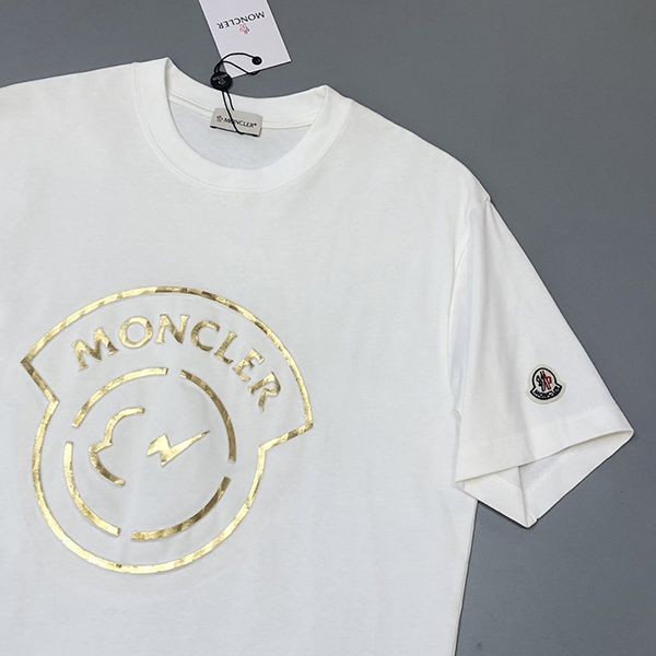 完売必至モンクレール ロゴ プリント Tシャツ コピー 2色 mof59228通販