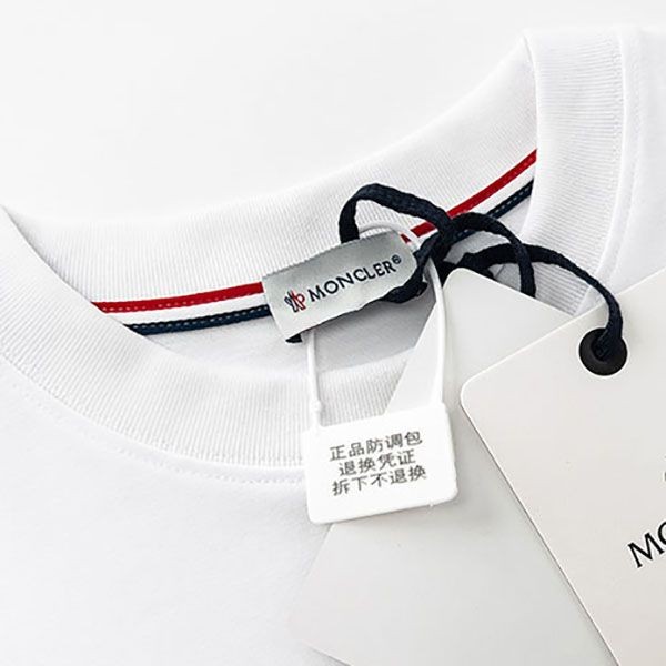 最安値挑戦 モンクレール  コットンロゴプリント Tシャツ mof90344激安送料無料