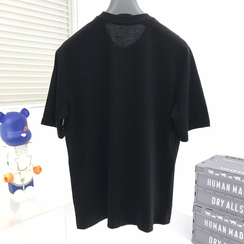 新作◆モンクレール◆ブラック ロゴ コットン Tシャツ パロディ moi25790通販