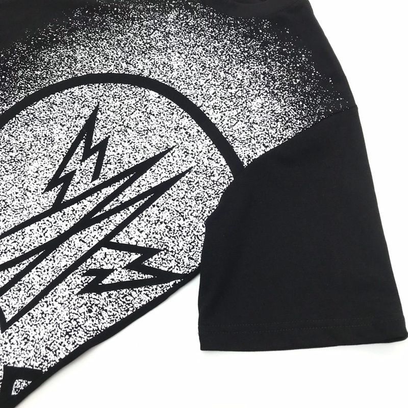 新作◆モンクレール◆ブラック ロゴ コットン Tシャツ パロディ moi25790激安送料無料