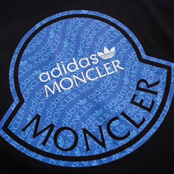 n級品 おすすめ モンクレール アディダス コラボ★ロゴプリント Tシャツ moi26413激安送料無料