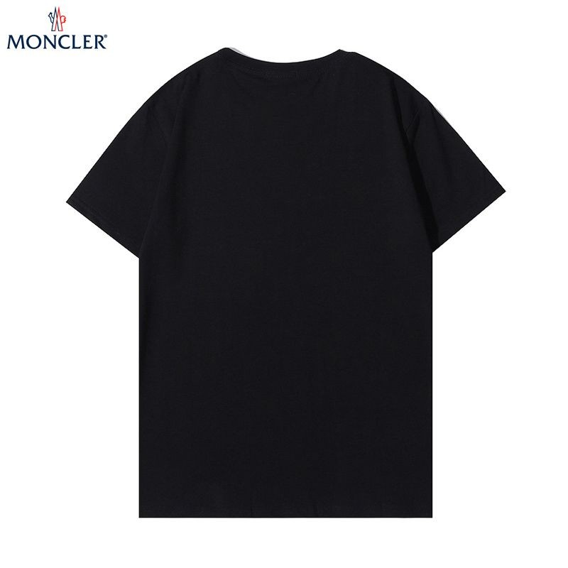 世界中で大人気♪モンクレール ダブルロゴ入りTシャツ コピー 2色 mok37227激安送料無料