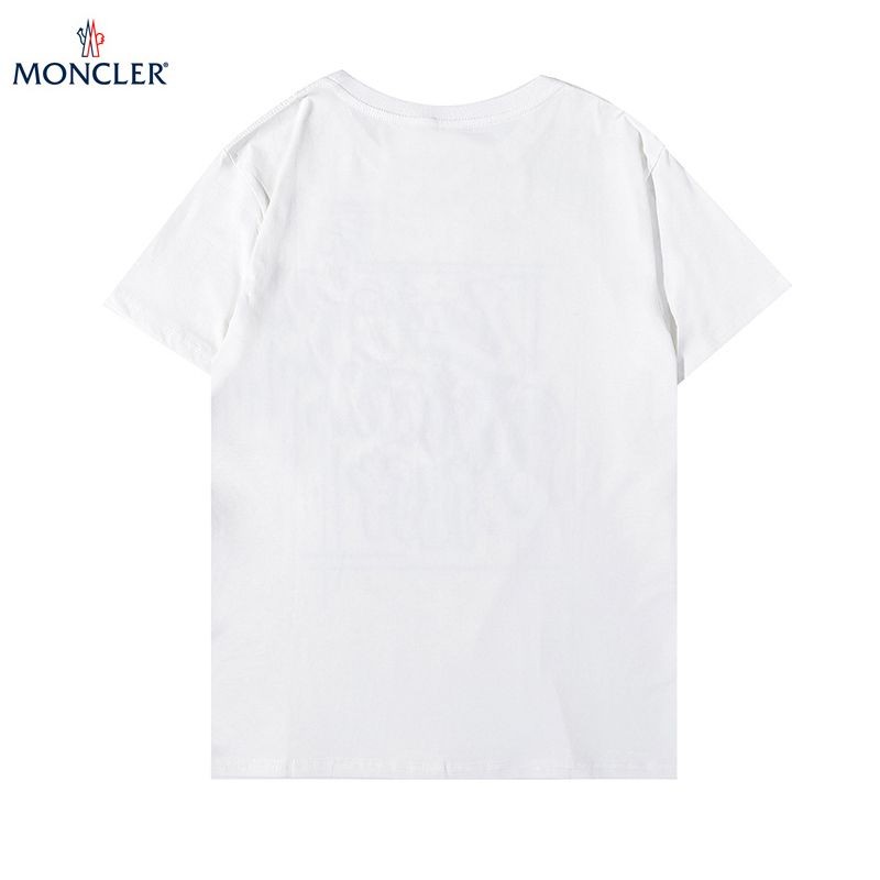世界中で大人気♪モンクレール ダブルロゴ入りTシャツ コピー 2色 mok37227高い品質