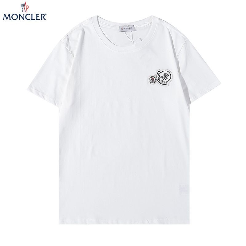 世界中で大人気♪モンクレール ダブルロゴ入りTシャツ コピー 2色 mok37227人気