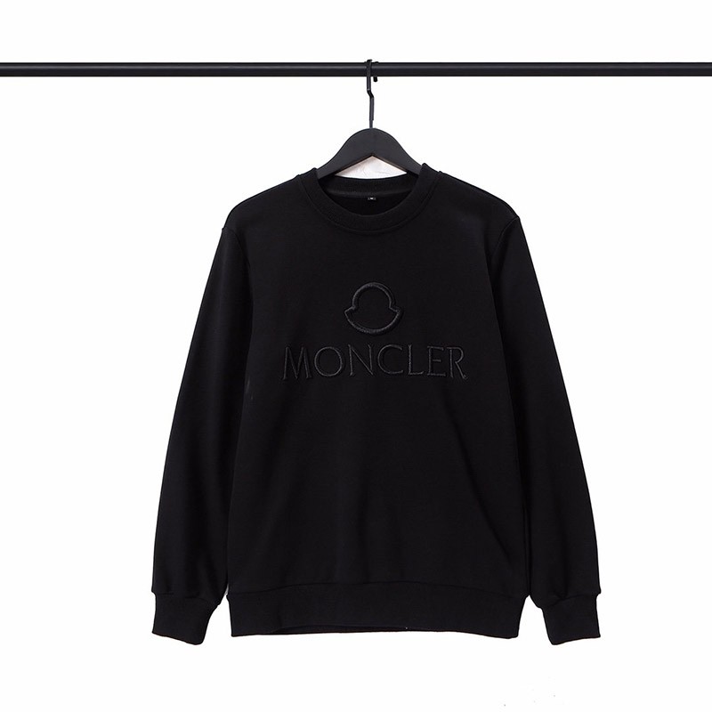 【日本未発売】モンクレール 偽物★エンボスロゴ入スウェットシャツ mol15879