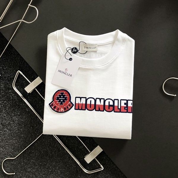 《大人気》モンクレール ロゴ コットン 半袖 Tシャツ コピー mol87018高い品質