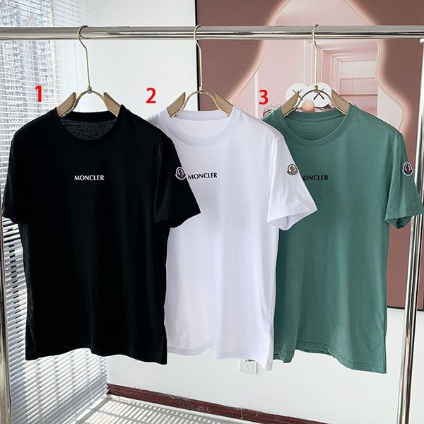 n級品 おすすめ モンクレール Tシャツ コピー 半袖 ロゴ mom97011