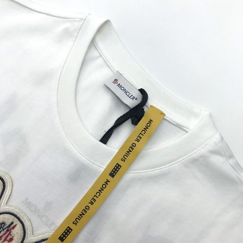 22AW新作モンクレール◆ブラック ロゴ コットン Tシャツ パロディ moo26915激安送料無料