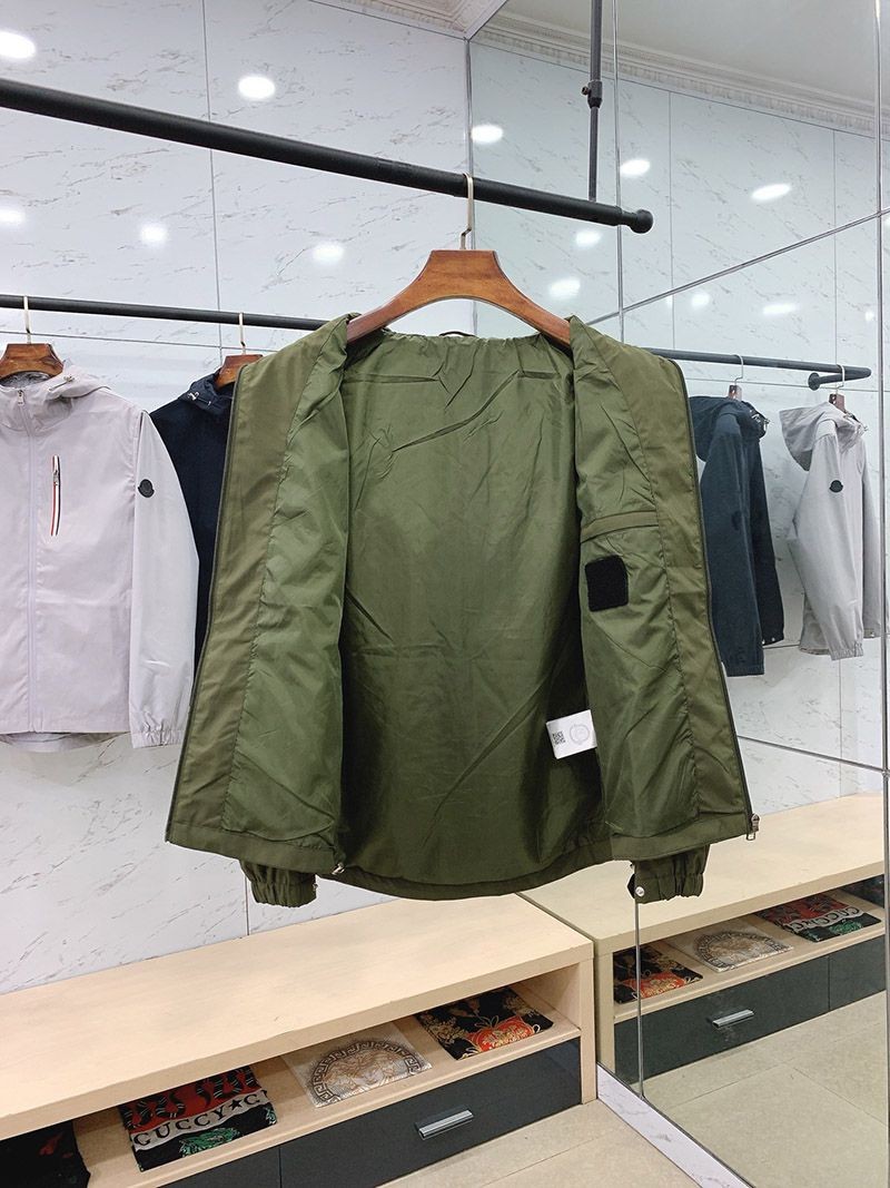 21-22AW モンクレール ジャケット 偽物★ロゴ入りブルゾン★関送込 3色 moo43410