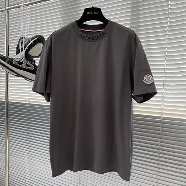 おすすめモンクレール ロゴプリント クルーネックTシャツ パロディ 2色 moo89695激安送料無料