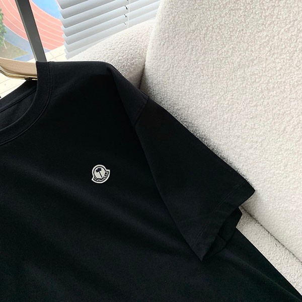 送料無料 モンクレール Palm angels 偽物 ロゴプリント ロゴパッチ Tシャツ mop32480N級品
