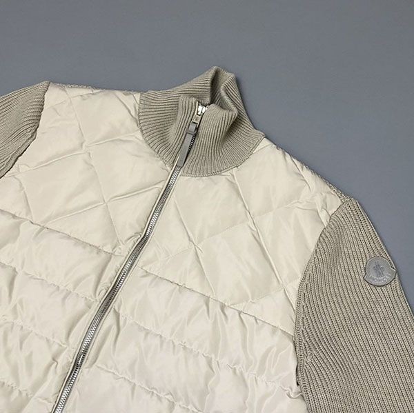 ギフトに最適 モンクレール CARDIGAN TRICOT ニット切替ダウンジャケット mor37298人気