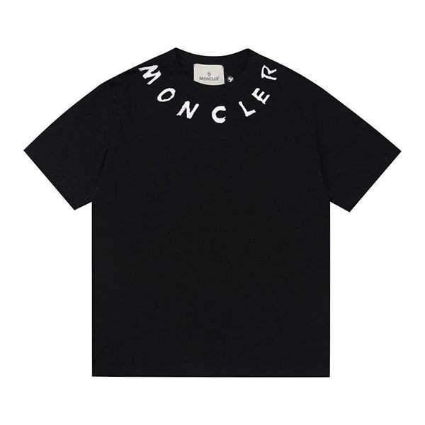 最安値挑戦 モンクレール コットンジャージ プリント Tシャツ コピー mor47577通販