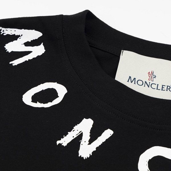 最安値挑戦 モンクレール コットンジャージ プリント Tシャツ コピー mor47577人気