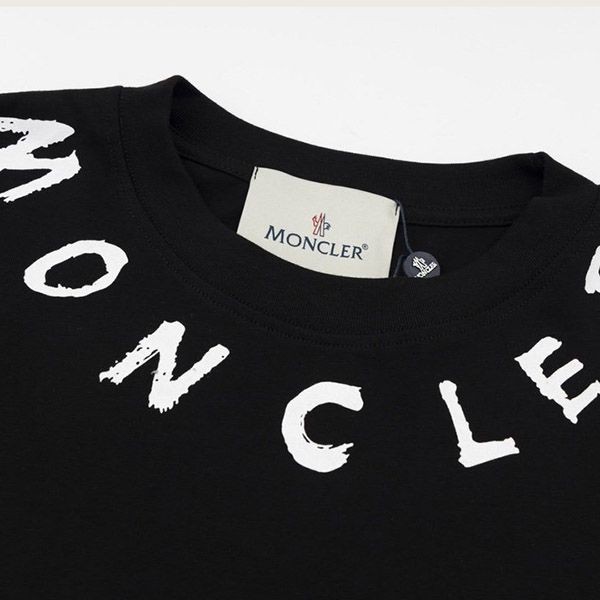 最安値挑戦 モンクレール コットンジャージ プリント Tシャツ コピー mor47577N級品