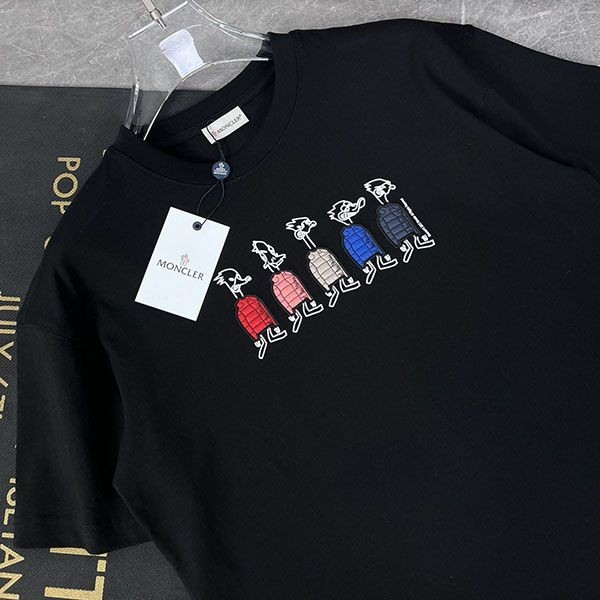最安値挑戦 モンクレール Tシャツ スーパーコピー 半袖 ロゴ mot76745通販
