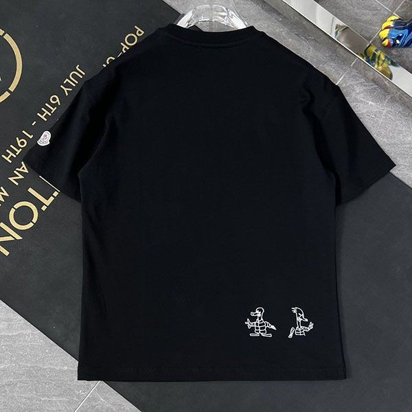 最安値挑戦 モンクレール Tシャツ スーパーコピー 半袖 ロゴ mot76745N級品