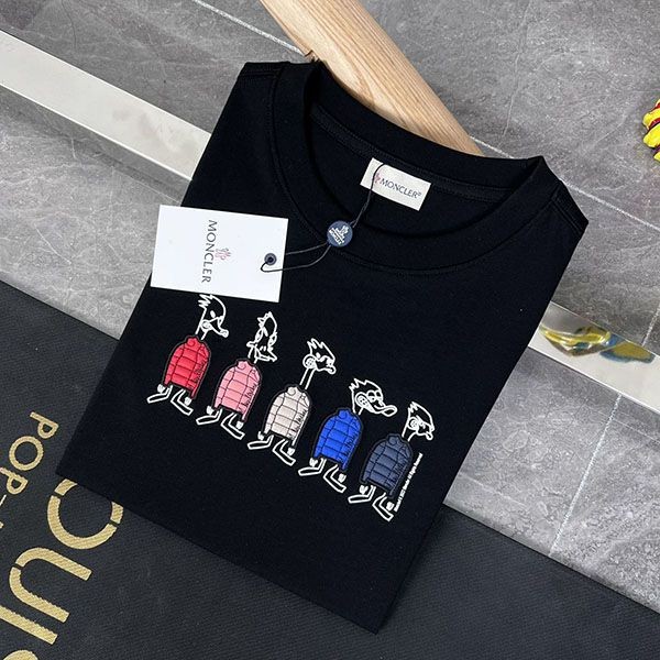 最安値挑戦 モンクレール Tシャツ スーパーコピー 半袖 ロゴ mot76745品質保証