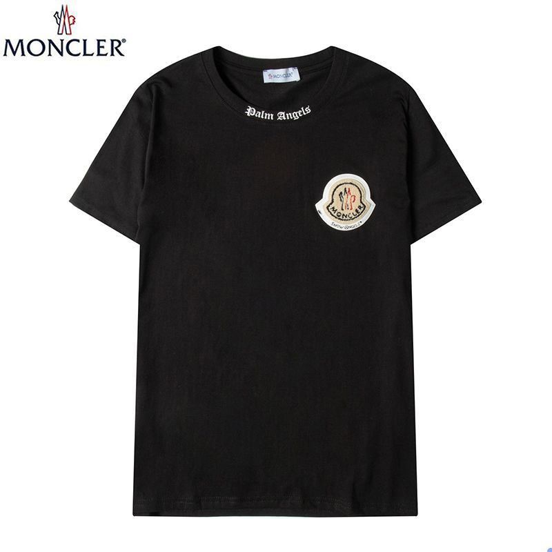 可愛いモンクレール 胸ロゴTシャツ 偽物 mou53503激安送料無料