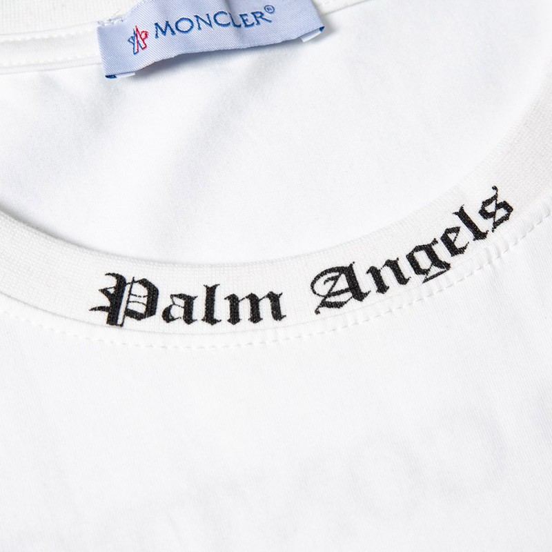 可愛いモンクレール 胸ロゴTシャツ 偽物 mou53503N級品