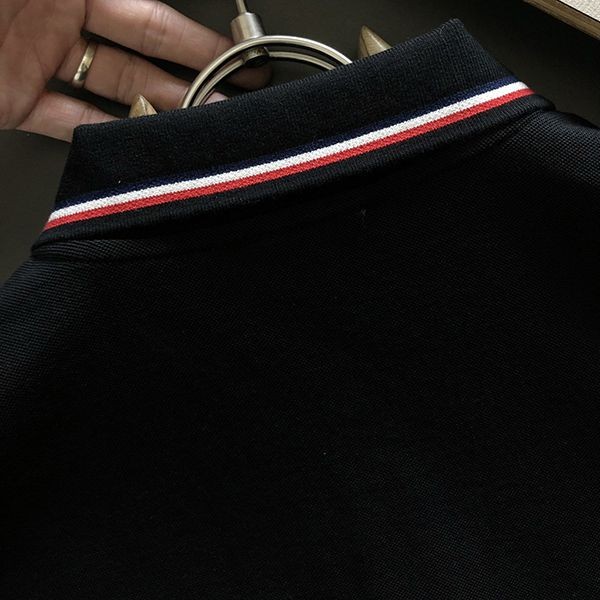 注目★モンクレール コットン ロゴ入り ポロシャツ 偽物 mov12096激安送料無料