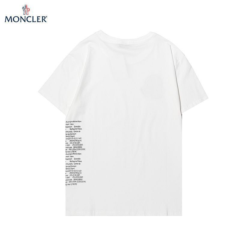 累積売上総額第１位！モンクレール 偽物 シンプルロゴ半袖Tシャツ mow13157通販