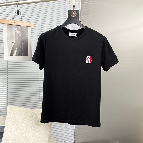 モンクレール シンプルロゴTシャツ 偽物 3色 mox31923通販