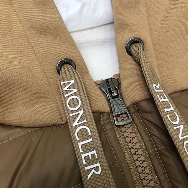送料込 モンクレール CARDIGAN TRICOT ニット切替ダウンジャケット mox89569激安送料無料