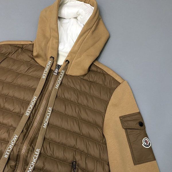 送料込 モンクレール CARDIGAN TRICOT ニット切替ダウンジャケット mox89569人気